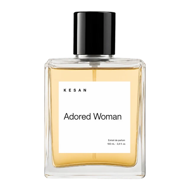 Botol KESAN Adored Woman, label Extrait de parfum 100 mL